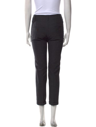 Brunello Cucinelli Virgin Wool Straight Leg Pants