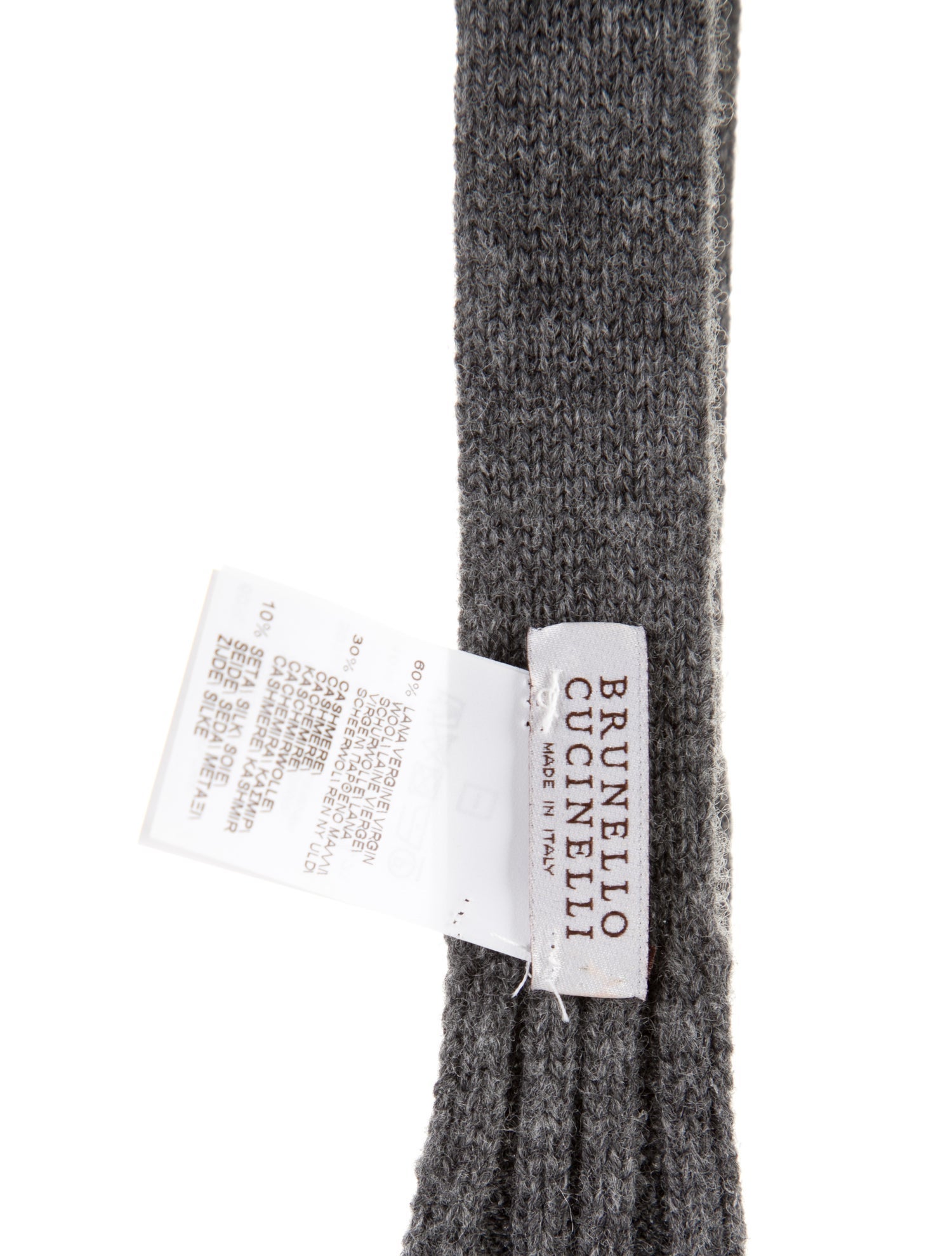 Brunello Cucinelli Knit Tie