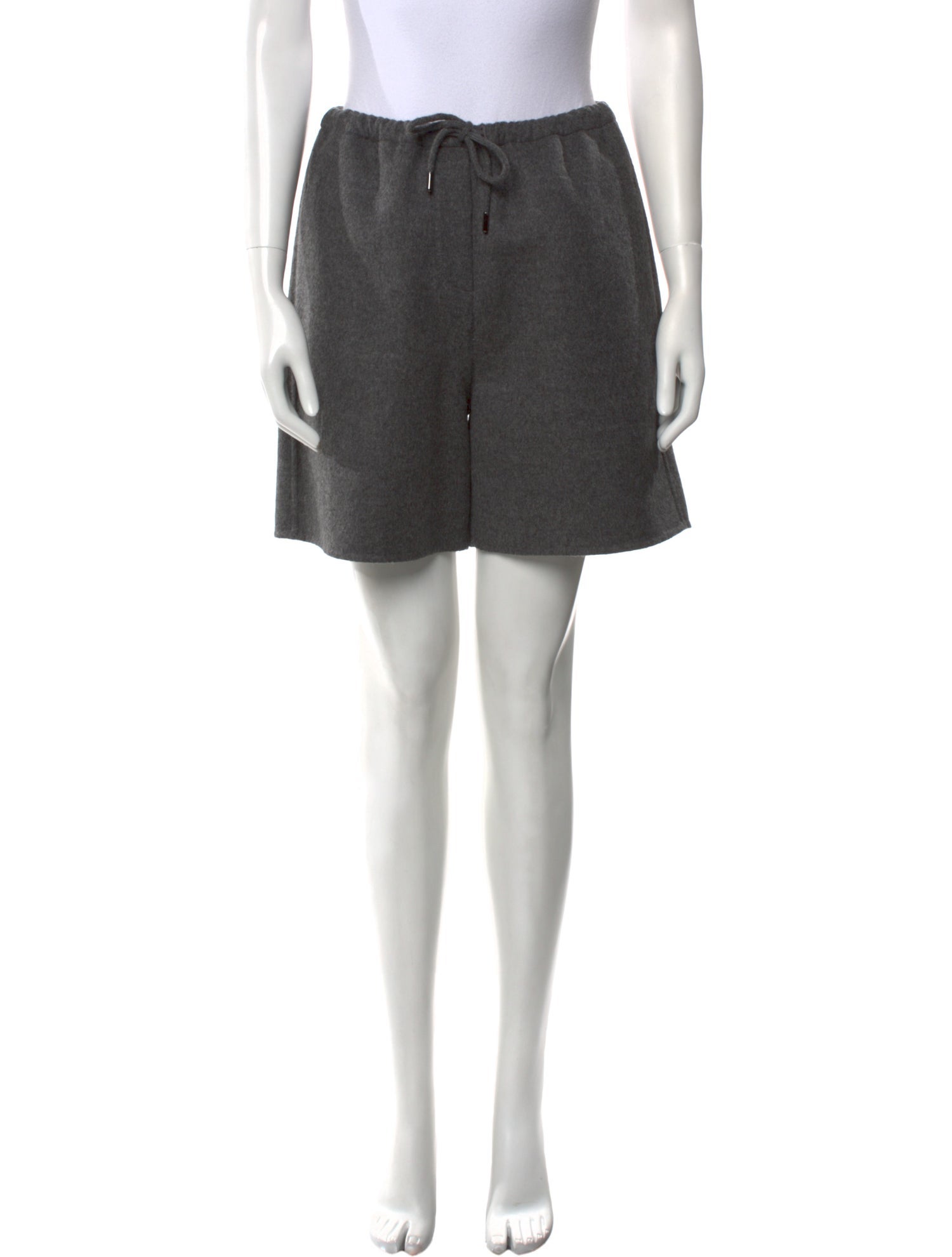 Brunello Cucinelli Virgin Wool Knee-Length Shorts
