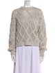 Brunello Cucinelli Cashmere Crew Neck Sweater