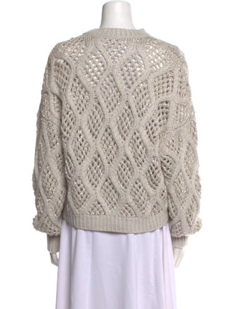 Brunello Cucinelli Cashmere Crew Neck Sweater