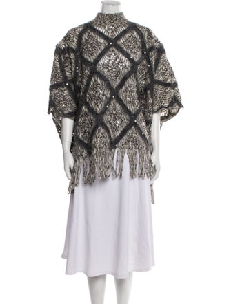 Brunello Cucinelli Wool Printed Jacket