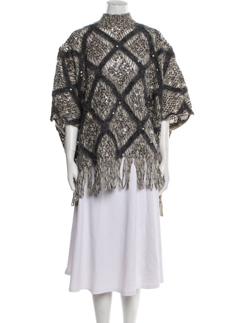 Brunello Cucinelli Wool Printed Jacket