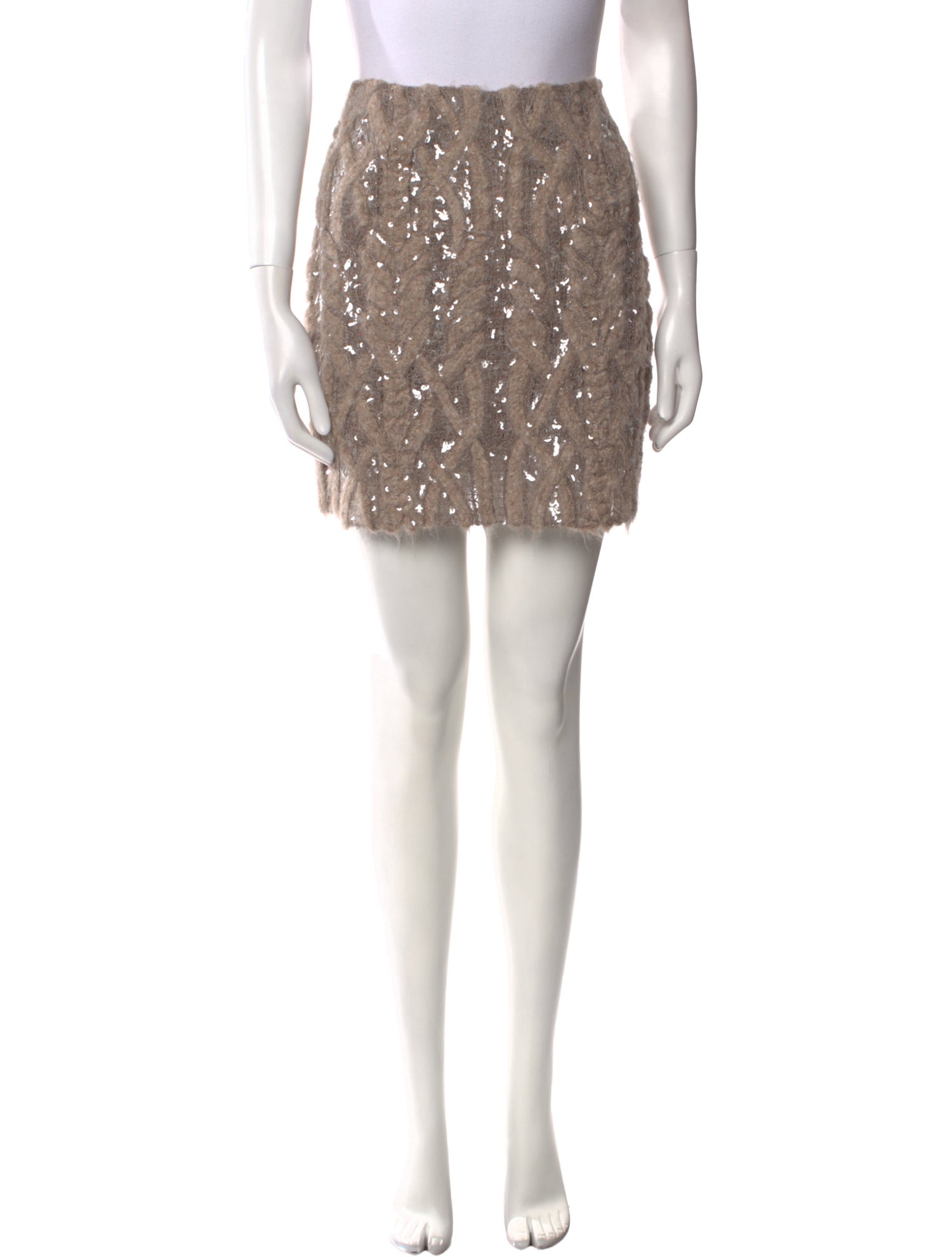 Brunello Cucinelli Sequin Embellishments Mini Skirt w/ Tags