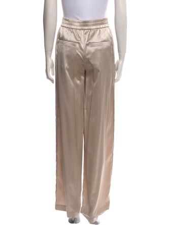 Brunello Cucinelli Silk Wide Leg Pants