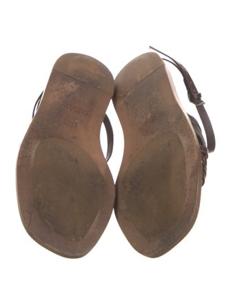 Brunello Cucinelli Leather Slides