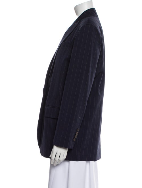 Brunello Cucinelli Virgin Wool Striped Blazer