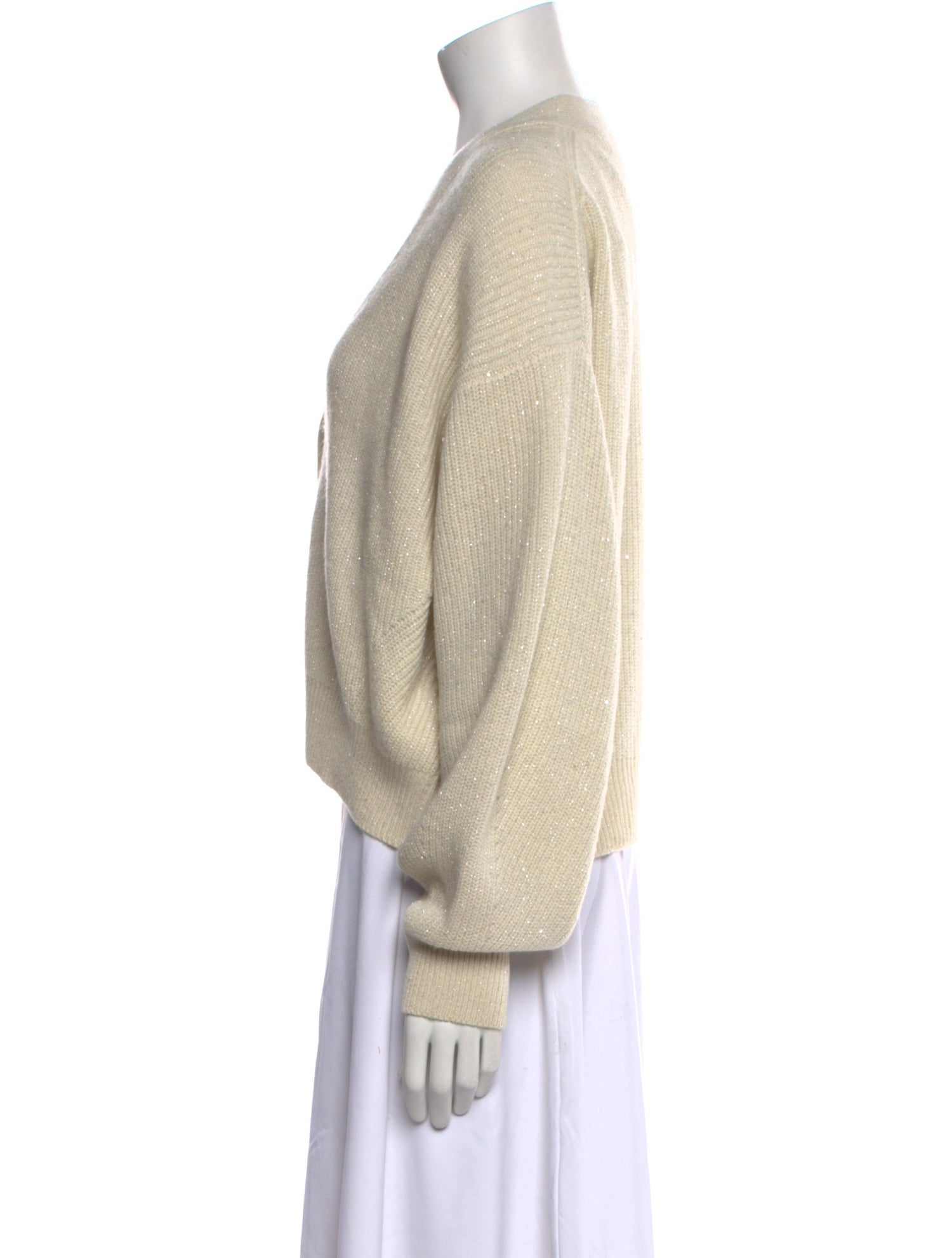 Brunello Cucinelli V-Neck Sweater w/ Tags