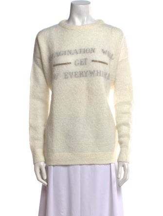 Brunello Cucinelli Striped Crew Neck Sweater