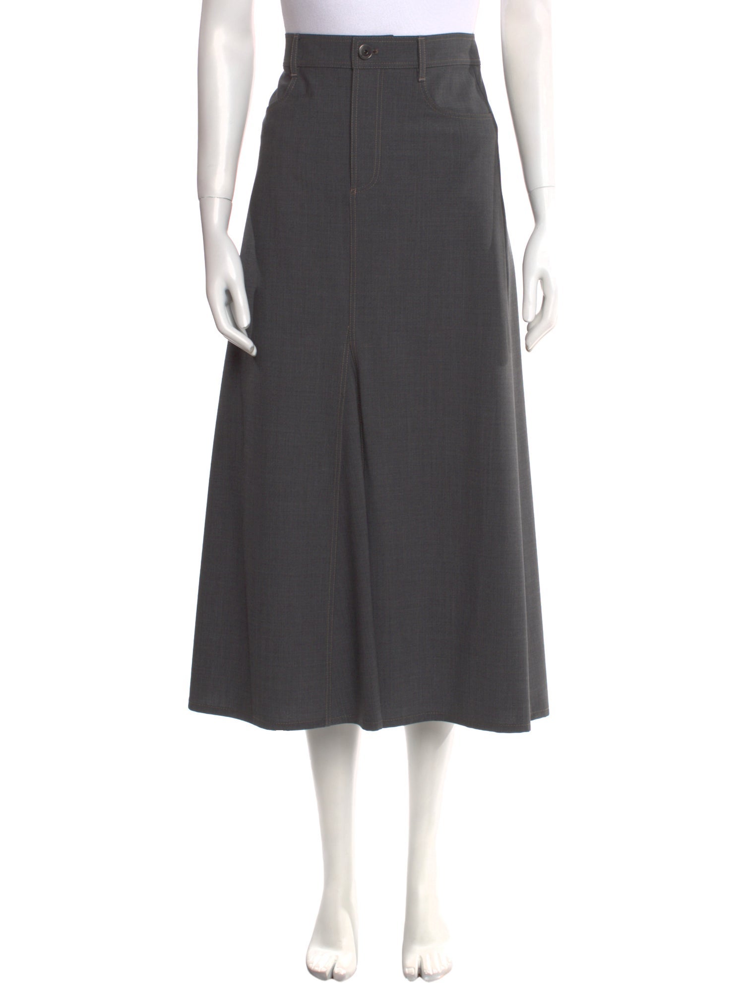 Brunello Cucinelli Midi Length Skirt
