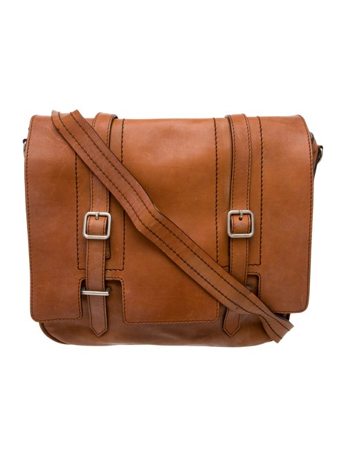 Brunello Cucinelli Leather Messenger Bag