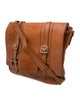 Brunello Cucinelli Leather Messenger Bag