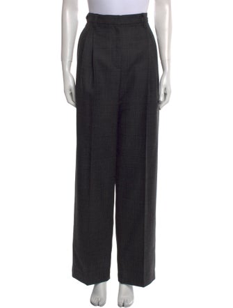 Brunello Cucinelli Virgin Wool Wide Leg Pants