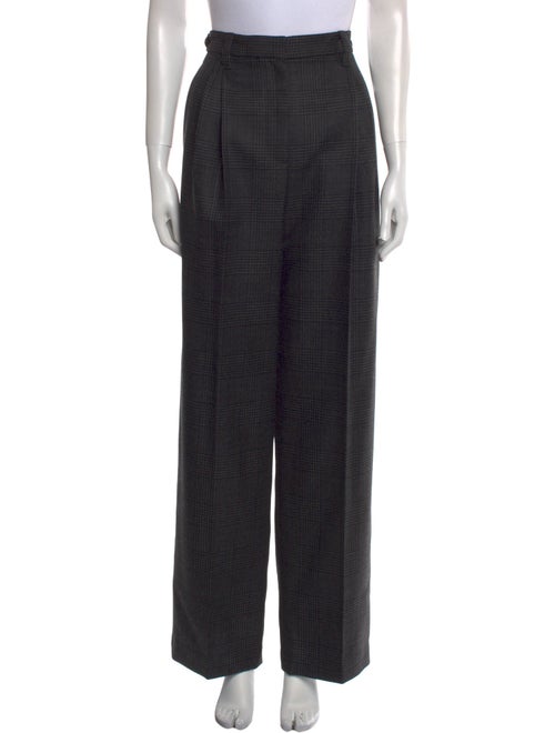 Brunello Cucinelli Virgin Wool Wide Leg Pants
