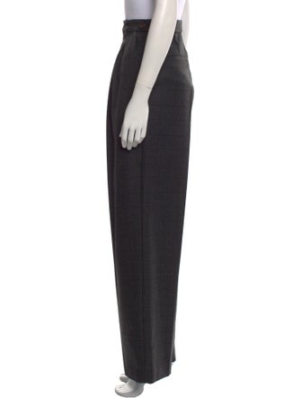 Brunello Cucinelli Virgin Wool Wide Leg Pants