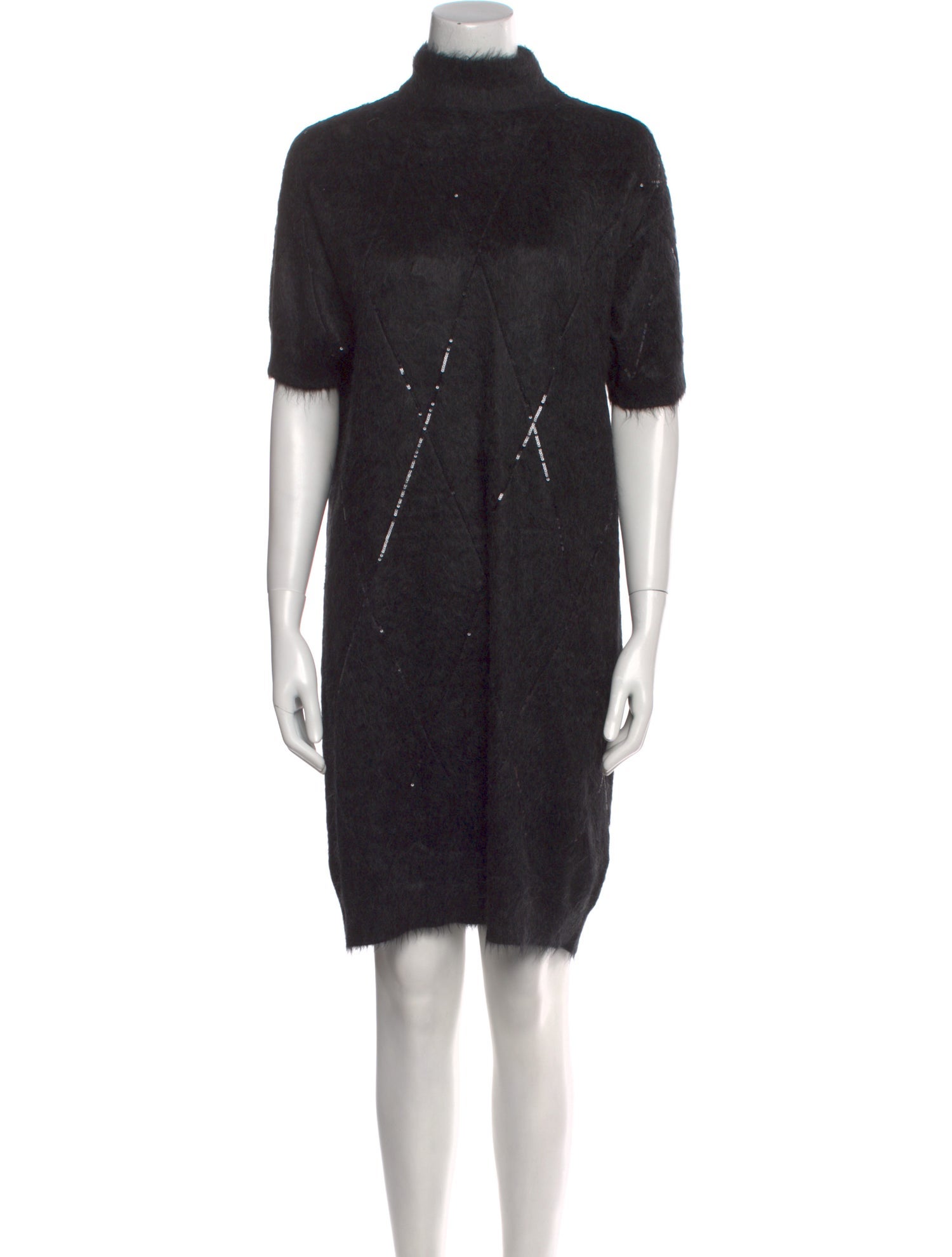 Brunello Cucinelli Turtleneck Mini Dress w/ Tags