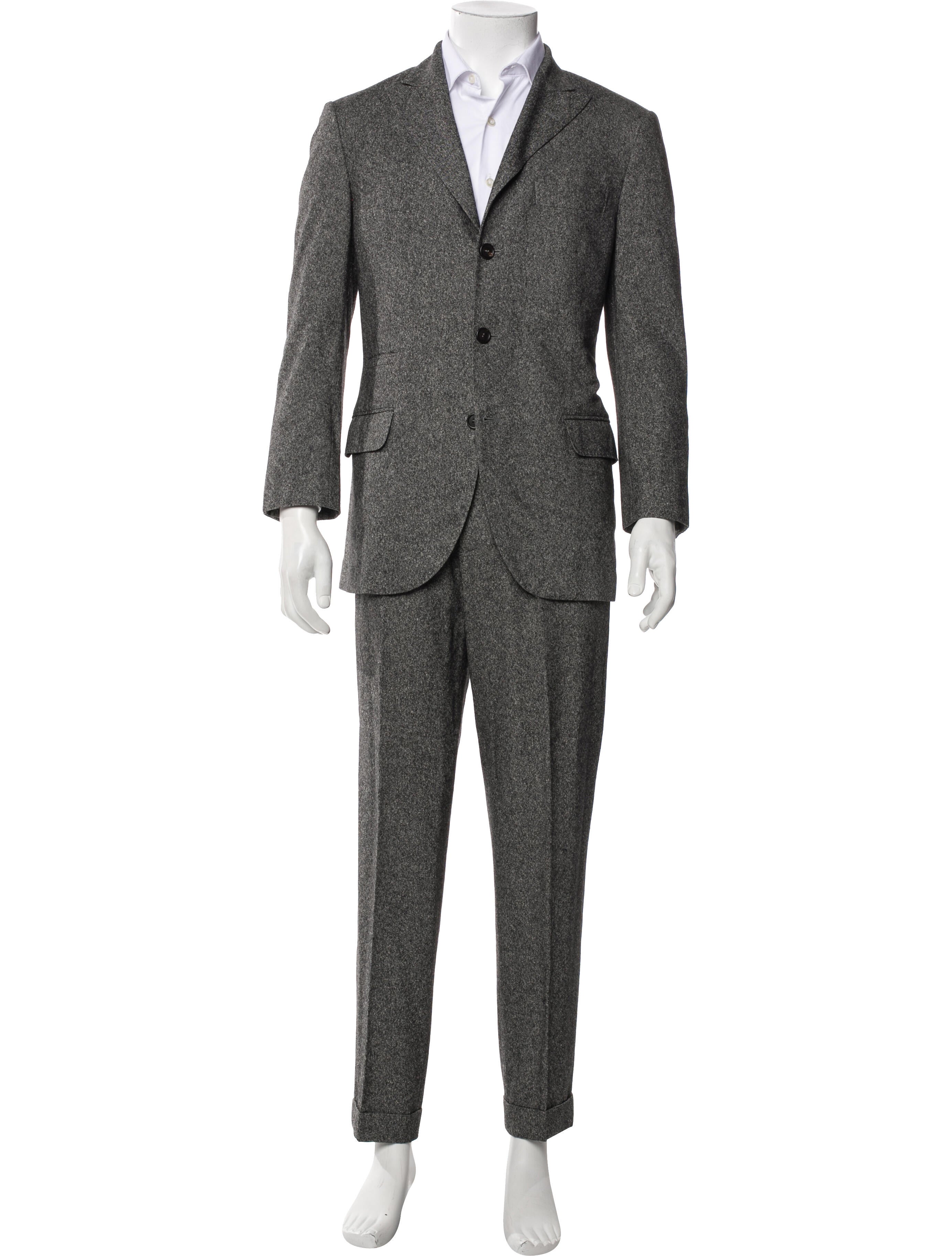 Brunello Cucinelli Virgin Wool Two-Piece Suit