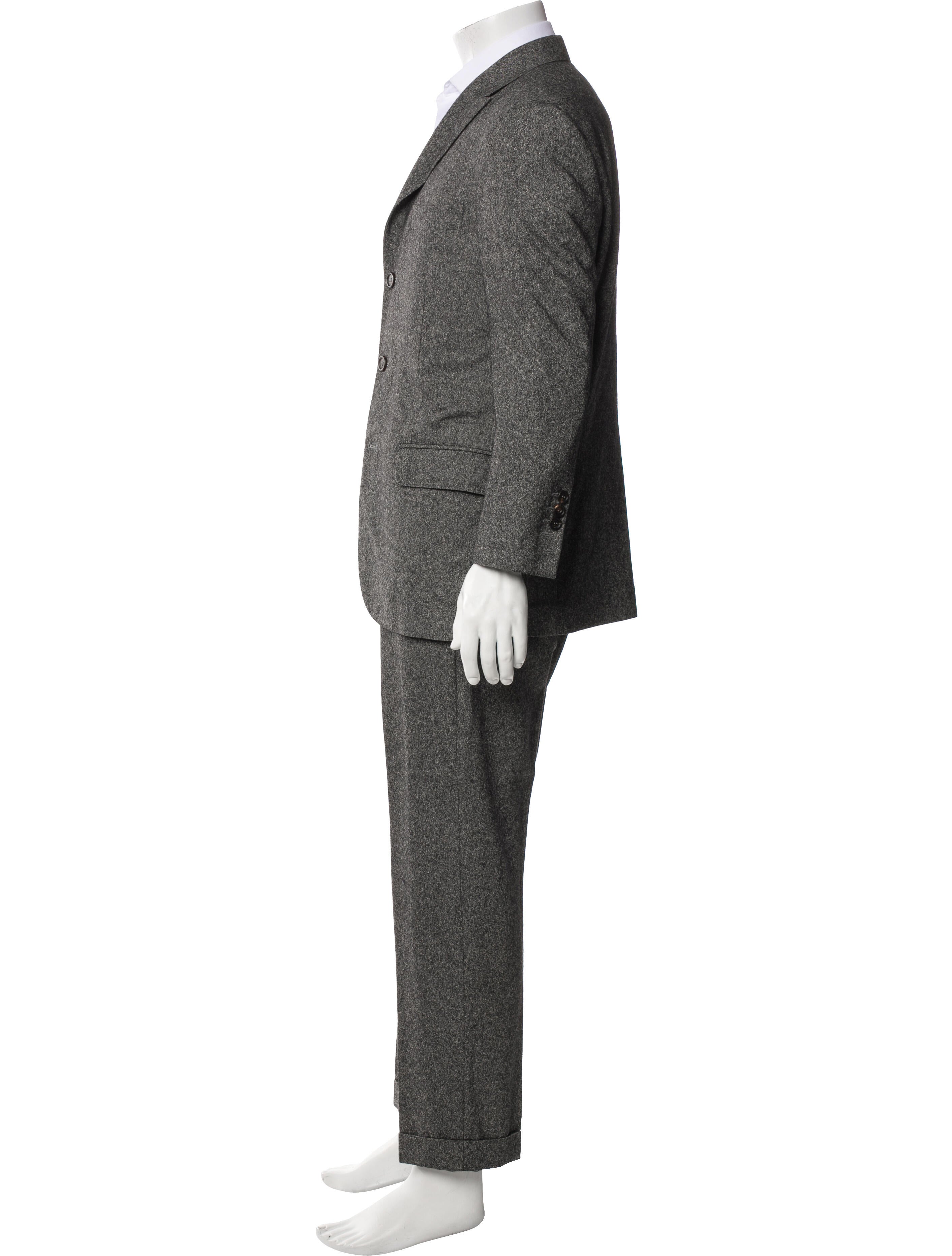 Brunello Cucinelli Virgin Wool Two-Piece Suit