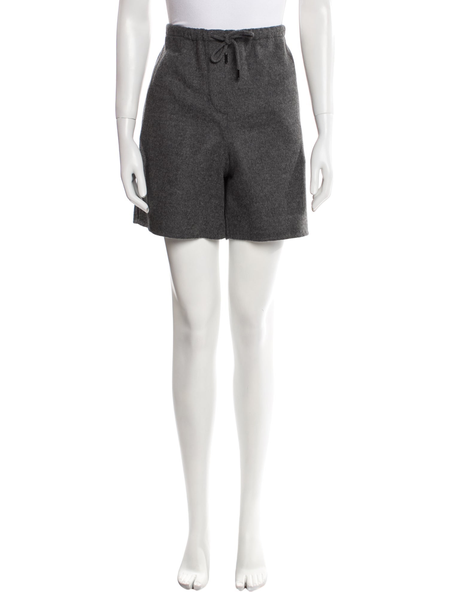 Brunello Cucinelli Virgin Wool Mini Shorts