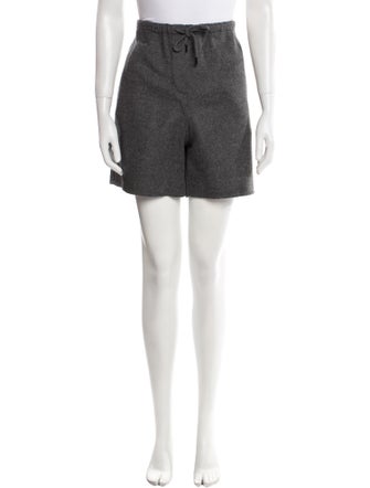 Brunello Cucinelli Virgin Wool Mini Shorts