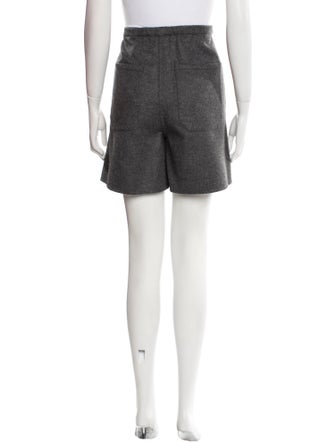 Brunello Cucinelli Virgin Wool Mini Shorts