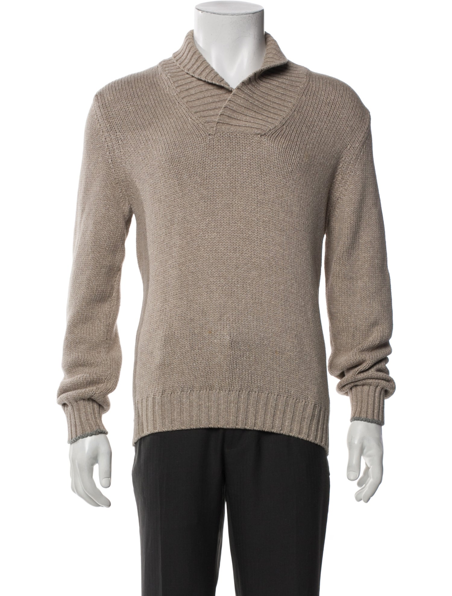 Brunello Cucinelli Collar Long Sleeve Pullover