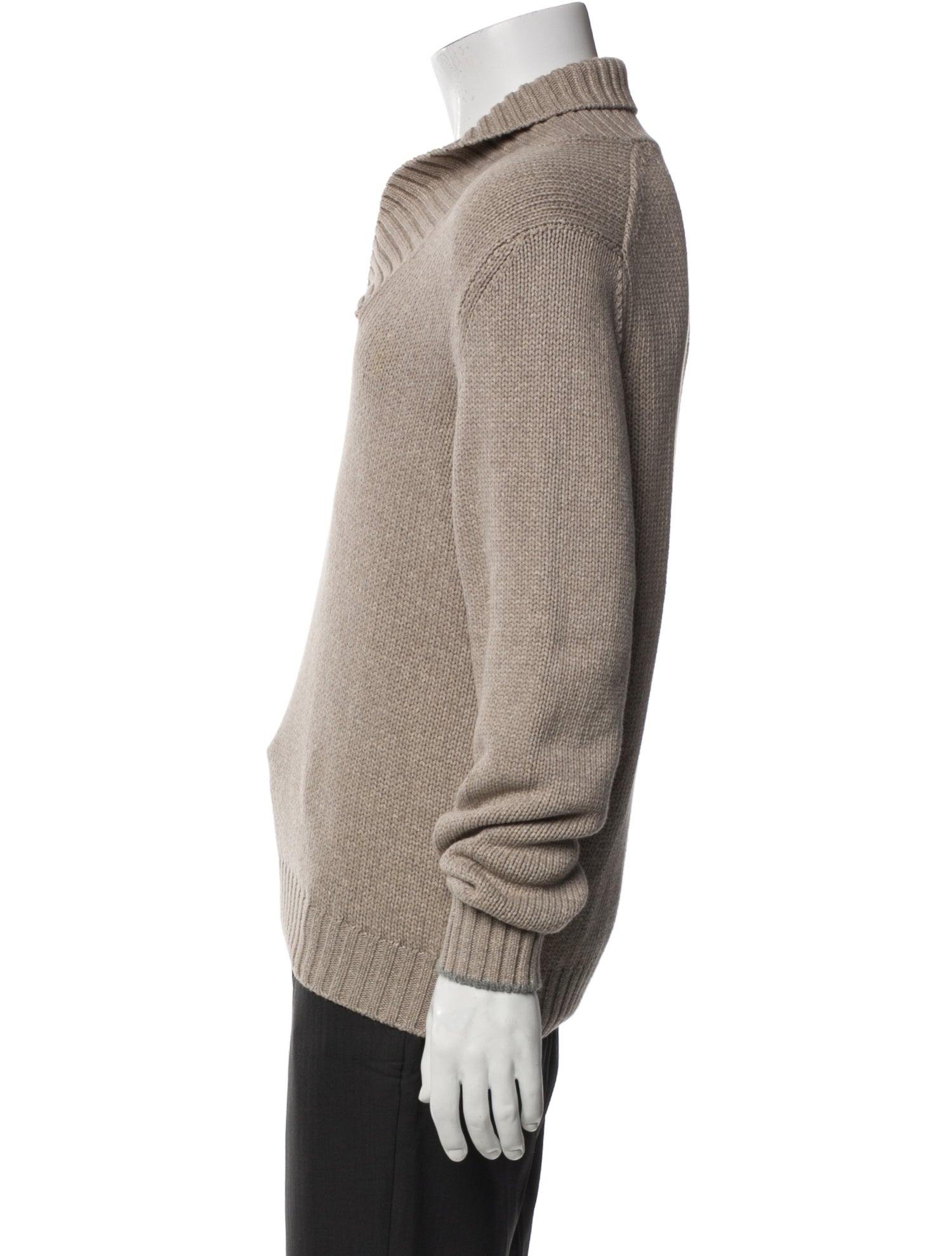Brunello Cucinelli Collar Long Sleeve Pullover
