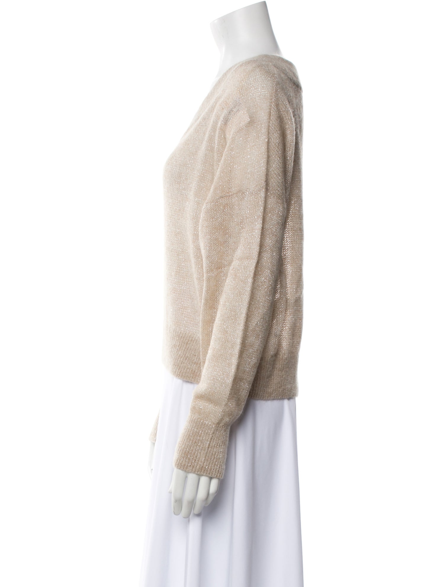 Brunello Cucinelli V-Neck Sweater w/ Tags