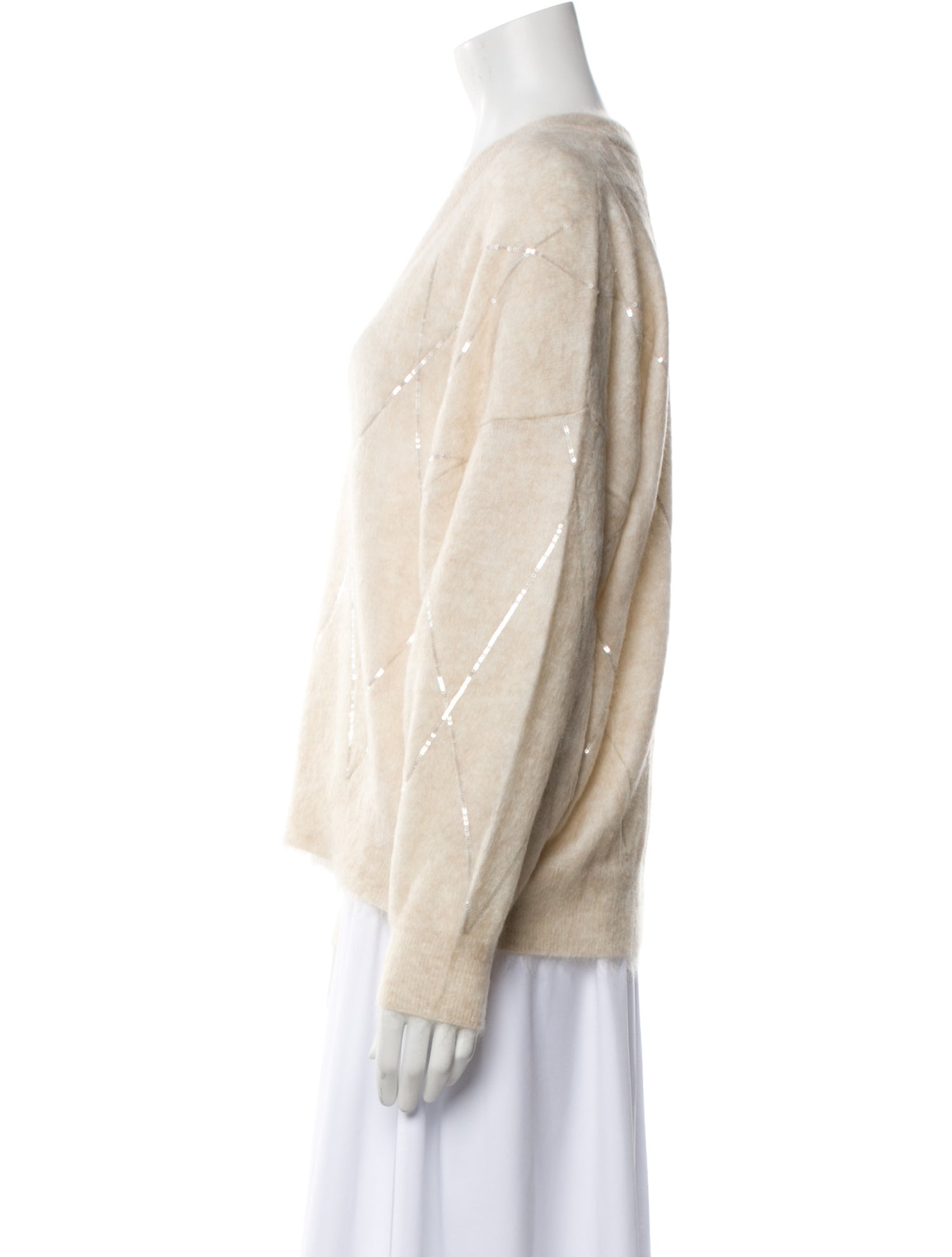 Brunello Cucinelli V-Neck Sweater w/ Tags