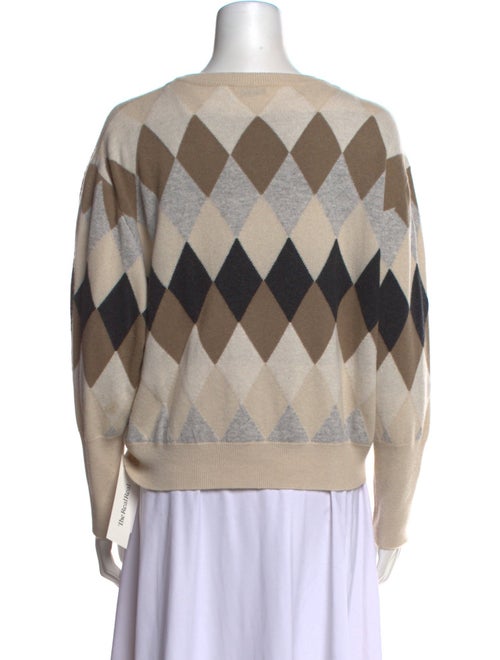 Brunello Cucinelli Virgin Wool Printed Sweater