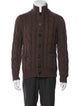 Brunello Cucinelli Cashmere Mock Neck Cardigan