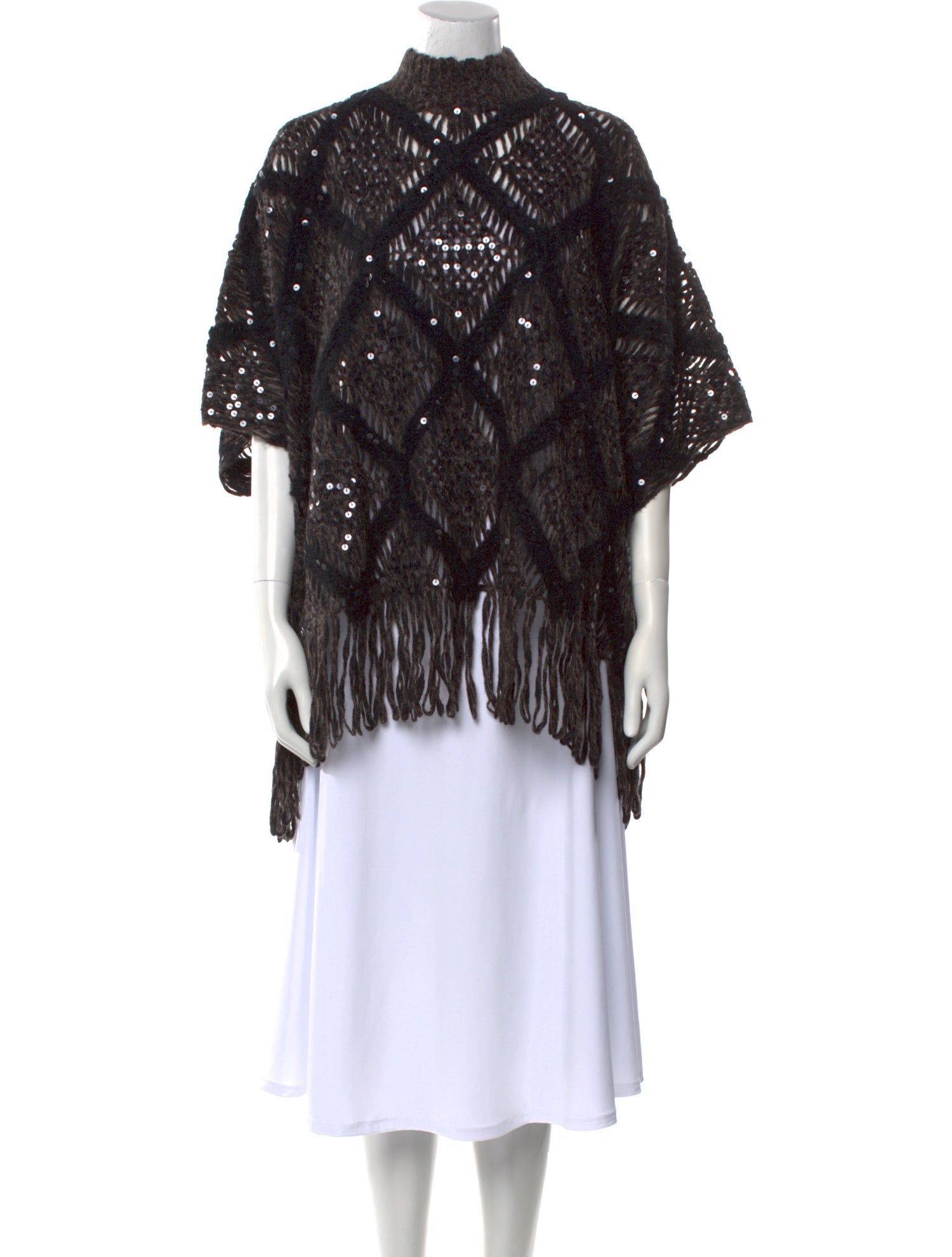 Brunello Cucinelli Wool Mock Neck Sweater w/ Tags