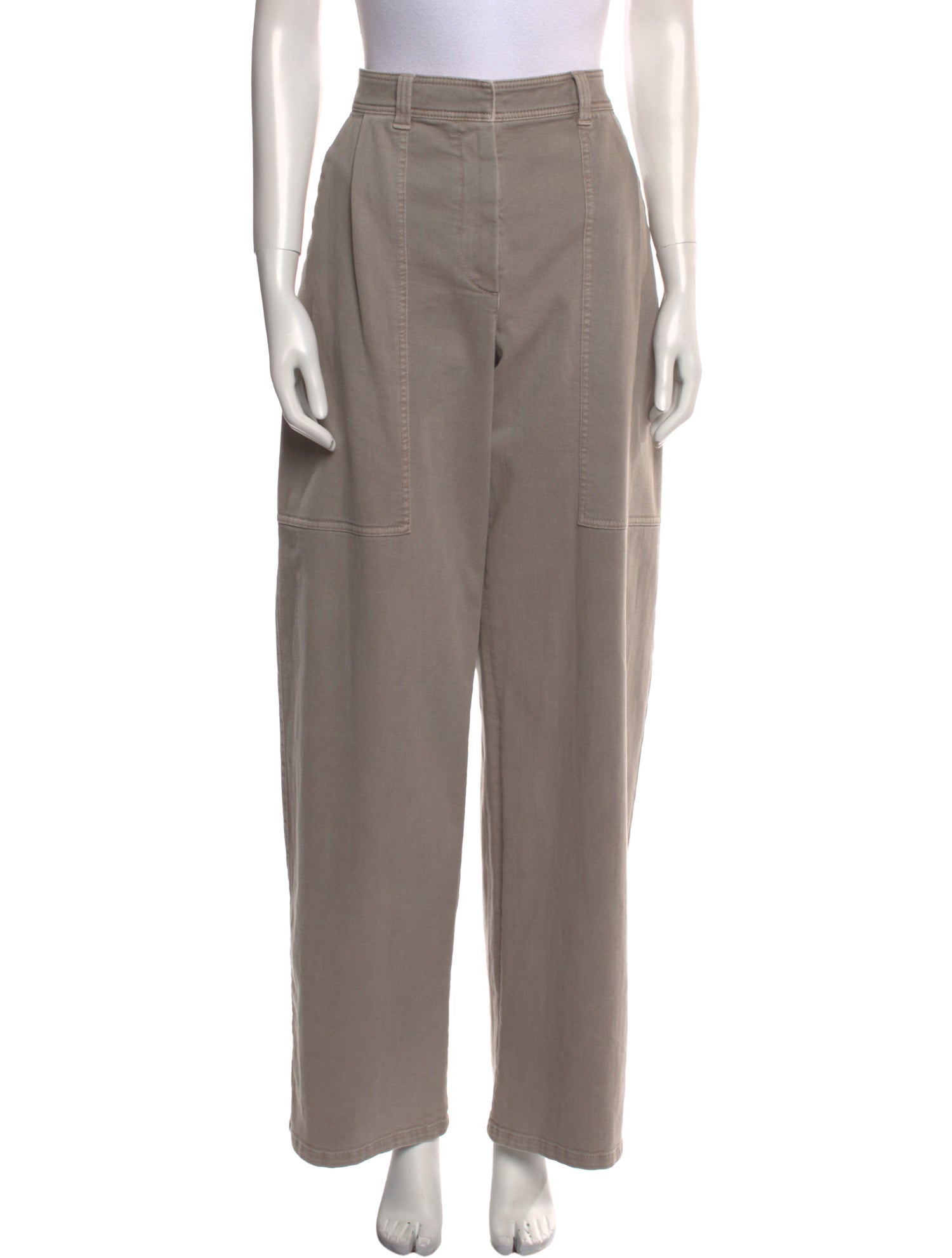 Brunello Cucinelli Wide Leg Pants