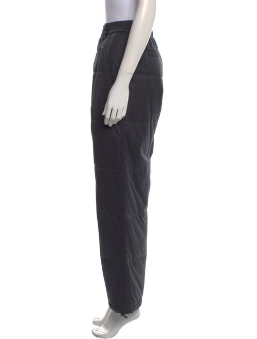 Brunello Cucinelli Virgin Wool Wide Leg Pants