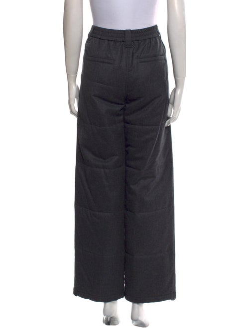 Brunello Cucinelli Virgin Wool Wide Leg Pants