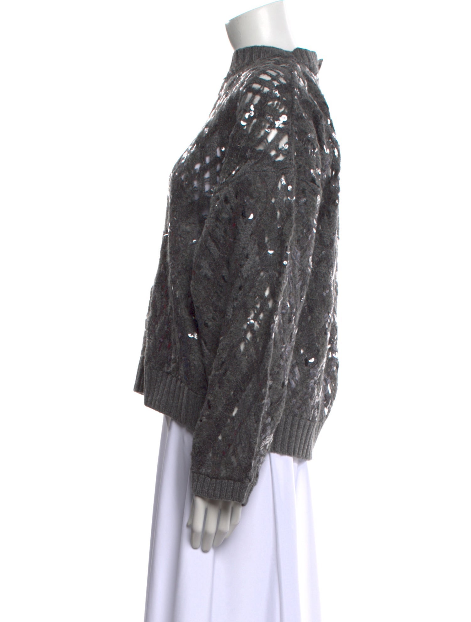 Brunello Cucinelli Cashmere Mock Neck Sweater