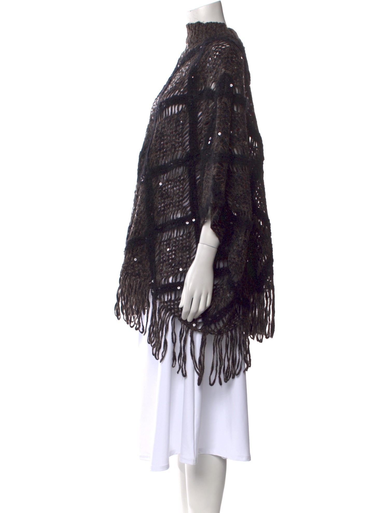 Brunello Cucinelli Wool Mock Neck Sweater