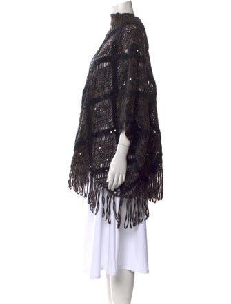 Brunello Cucinelli Wool Mock Neck Sweater