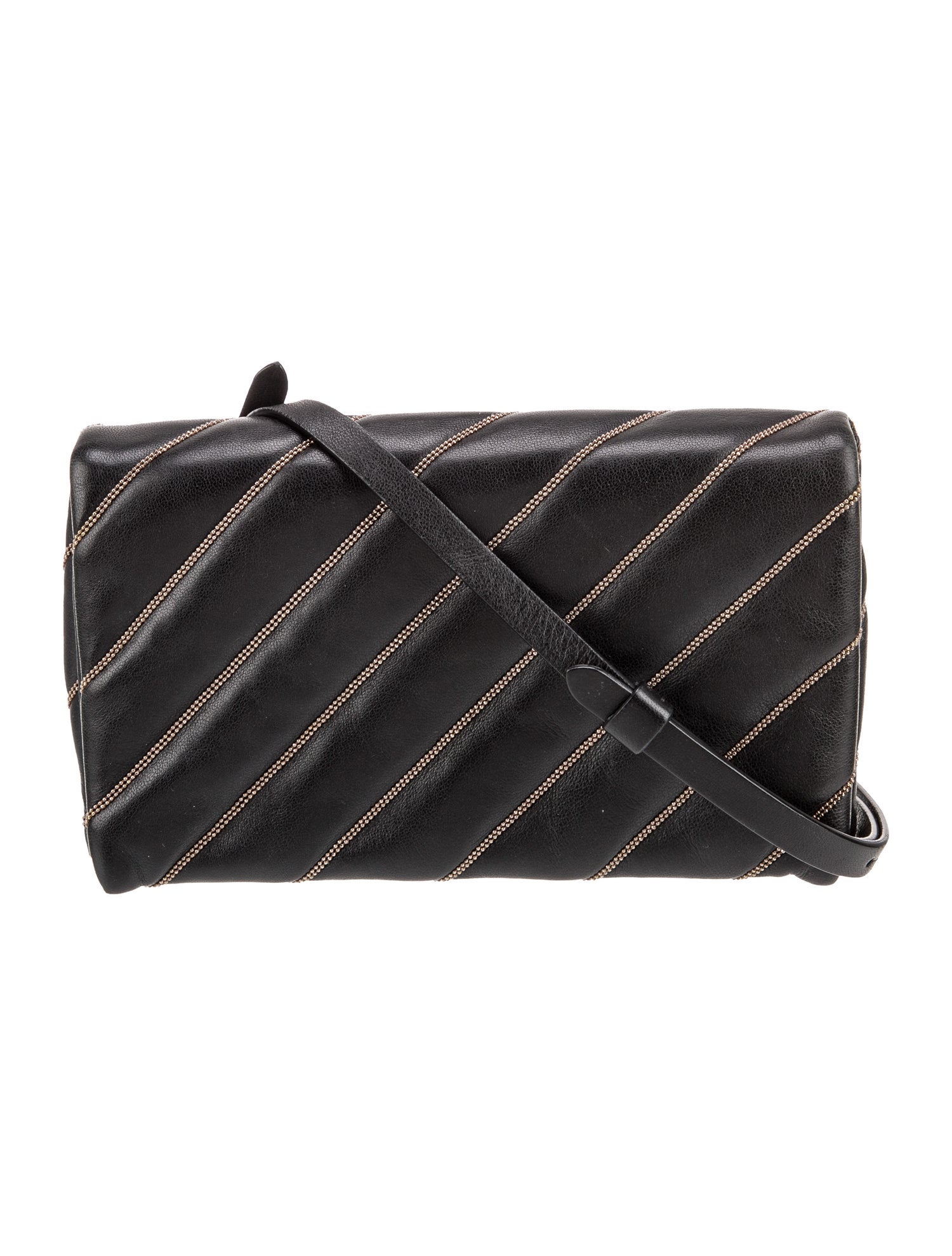 Brunello Cucinelli Leather Messenger Bag