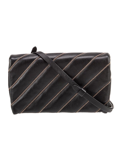 Brunello Cucinelli Leather Messenger Bag