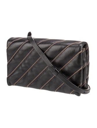 Brunello Cucinelli Leather Messenger Bag