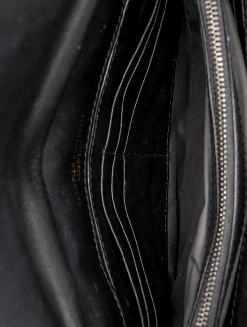 Brunello Cucinelli Leather Messenger Bag