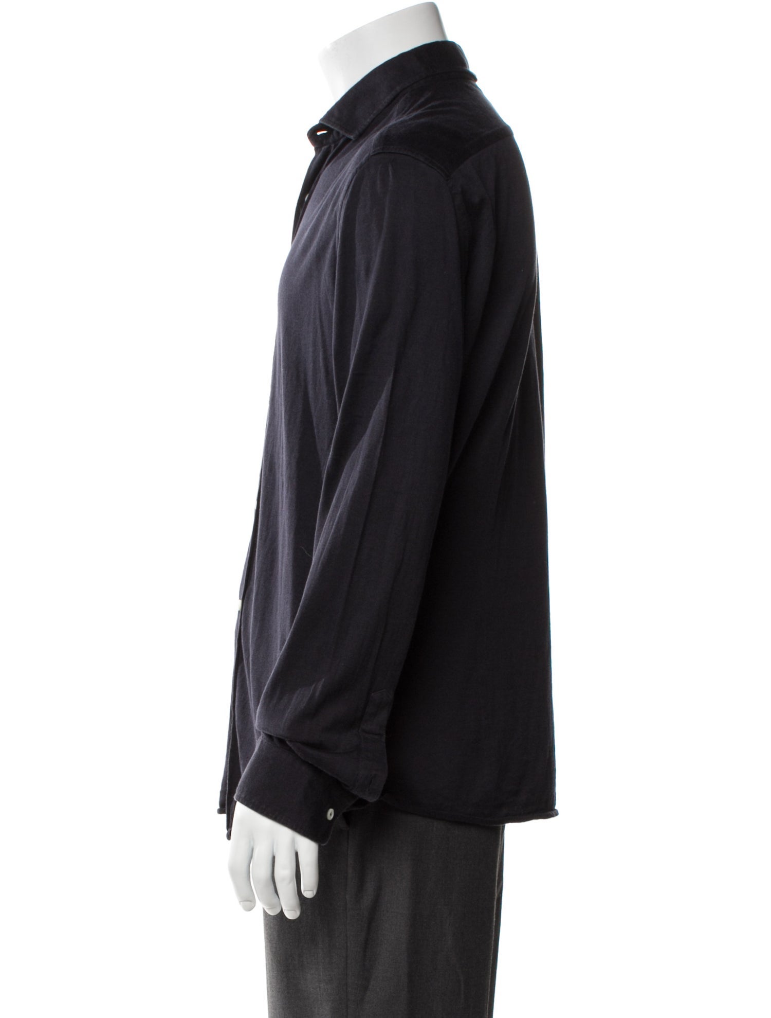 Brunello Cucinelli Silk Long Sleeve Dress Shirt