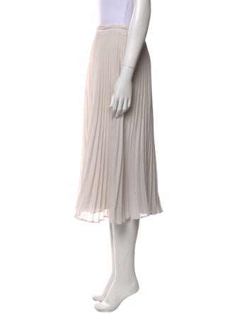 Brunello Cucinelli Virgin Wool Midi Length Skirt