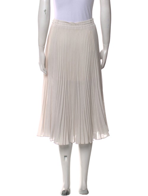 Brunello Cucinelli Virgin Wool Midi Length Skirt