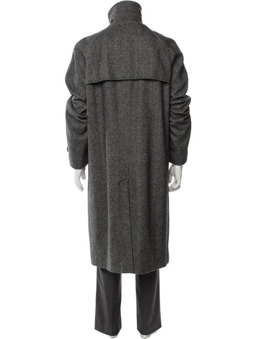 Brunello Cucinelli Wool Tweed Pattern Parka