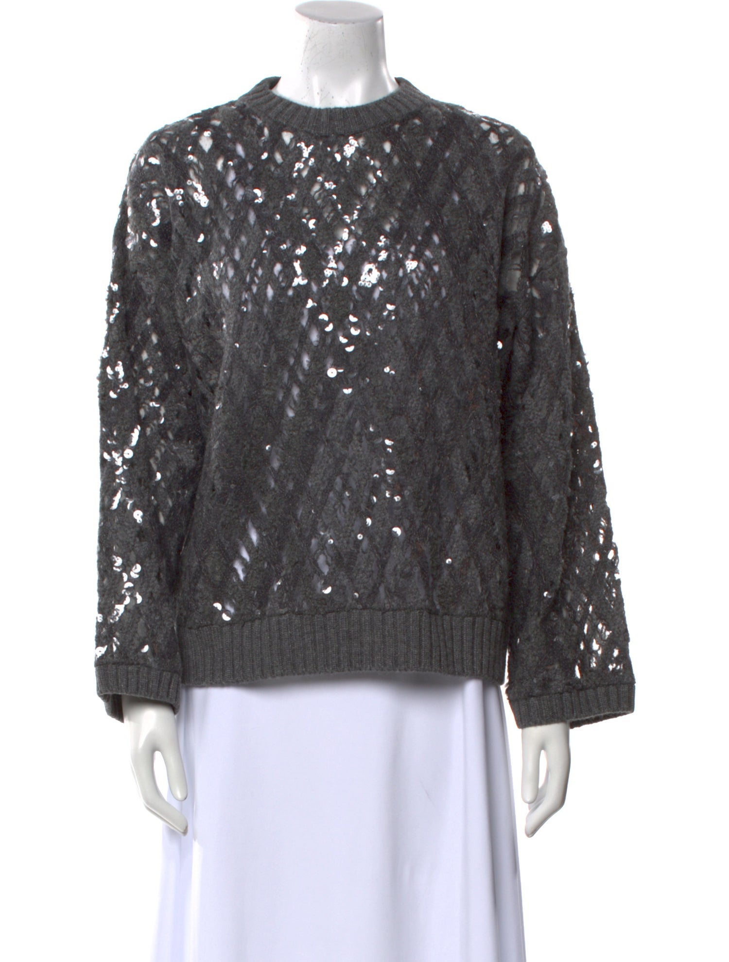 Brunello Cucinelli Cashmere Crew Neck Sweater w/ Tags