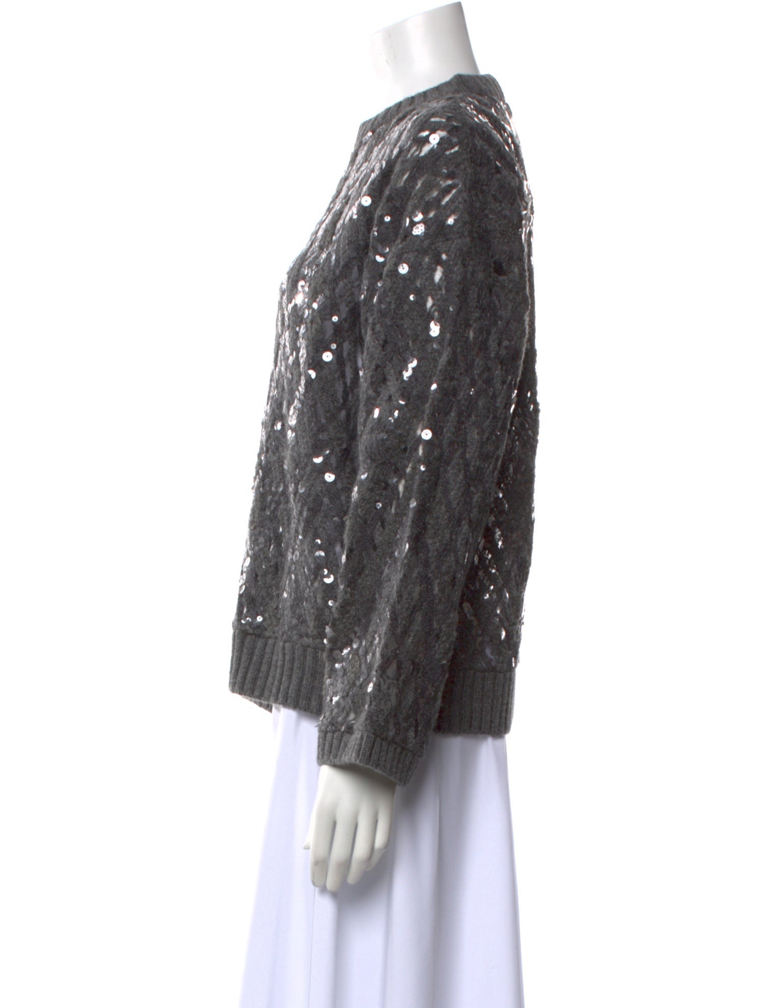 Brunello Cucinelli Cashmere Crew Neck Sweater w/ Tags