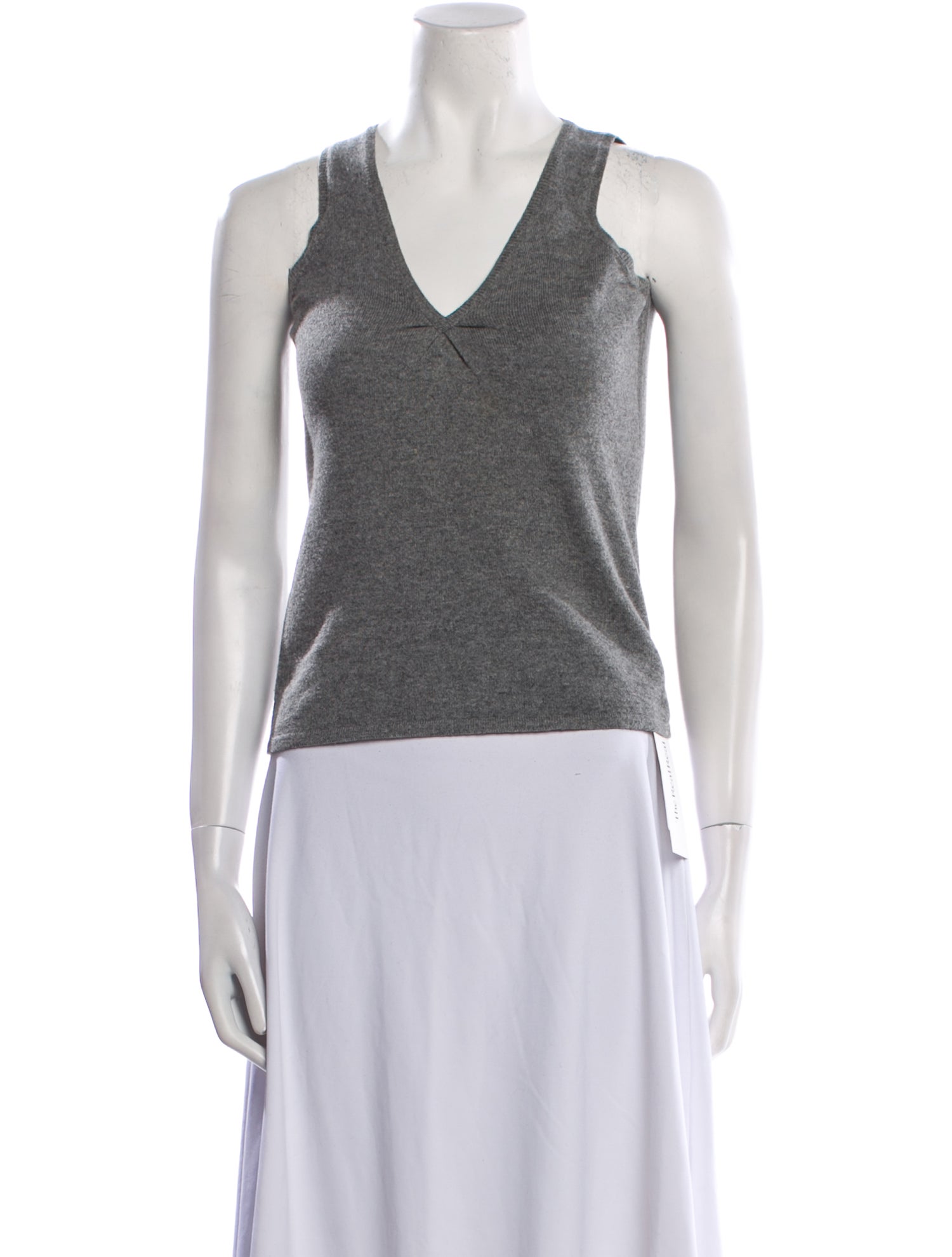 Brunello Cucinelli Cashmere V-Neck Top