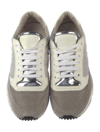 Brunello Cucinelli Monili Suede Sneakers